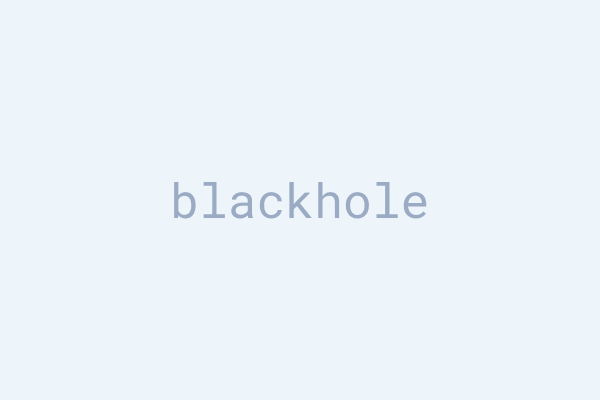 Black hole connector