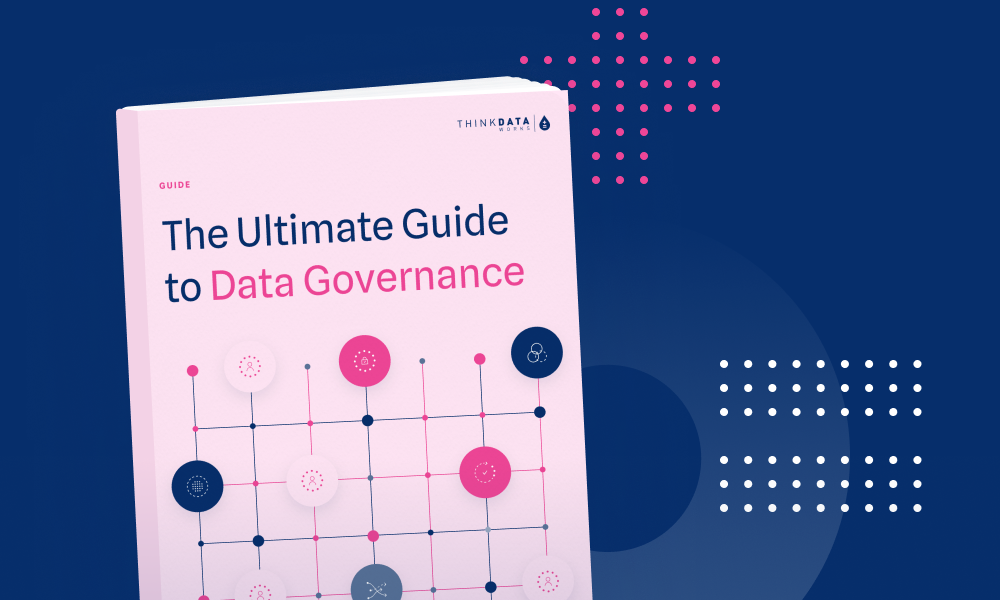 Whitepaper guide titled The Ultimate Guide to Data Governance
