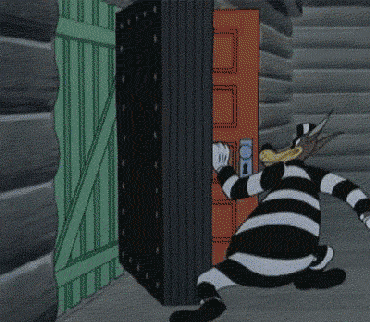 door opening only to find another closed door 