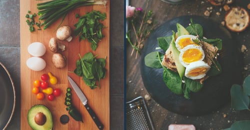Raw ingredients vs. a prepared meal – just like raw and refined data
