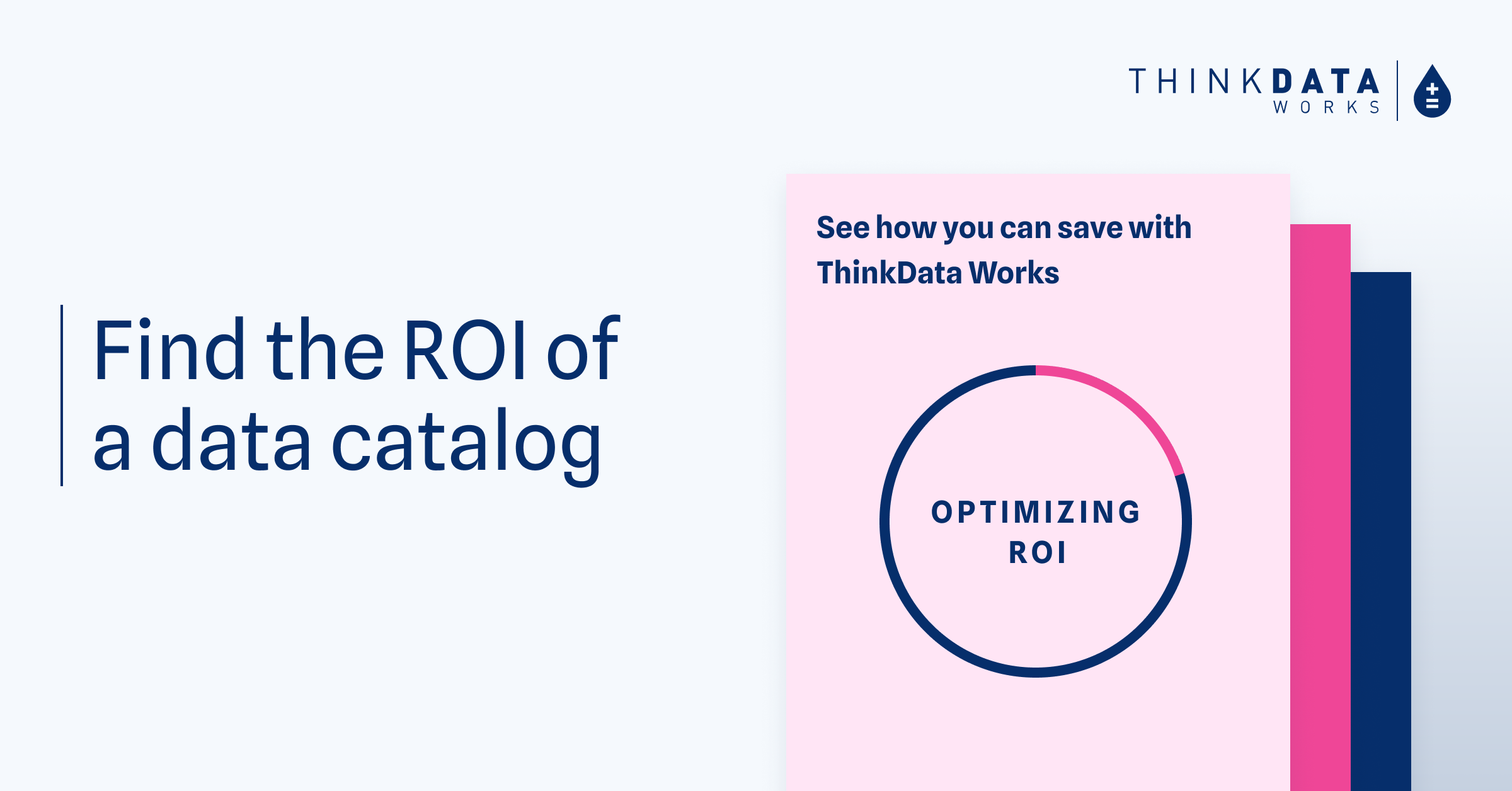 Data ROI calculator Investing in a data catalog ThinkData Works