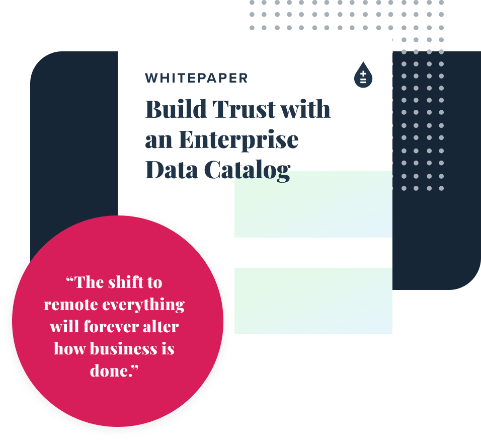 Build Trust with an Enterprise Data Catalog